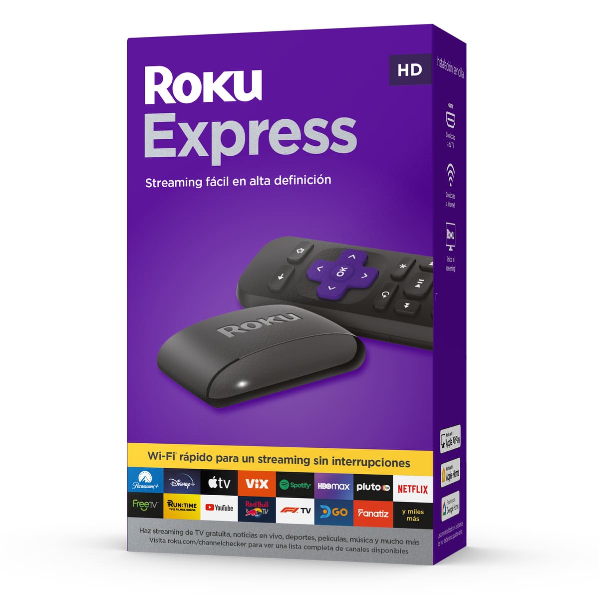 Roku Express HD Dispositivo de Streaming image number null