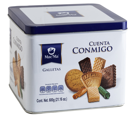 Galletas Surtido Cuenta Conmigo de 600 gramos Mac´Ma image number null