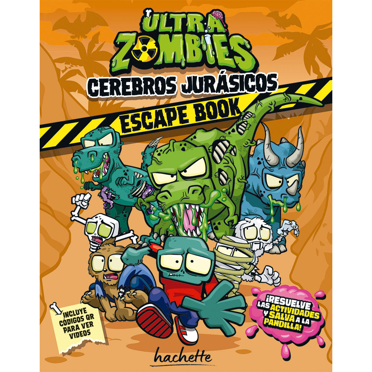 Ultrazombies. Cerebros Jurásicos Escape Book image number null