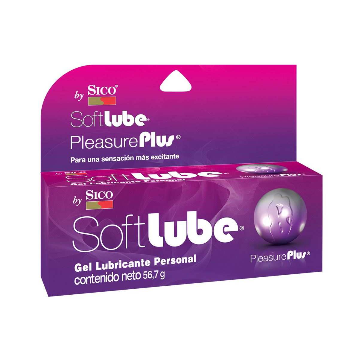 Soft Lube® Pleasure® Plus by Sico® 56.7g image number null