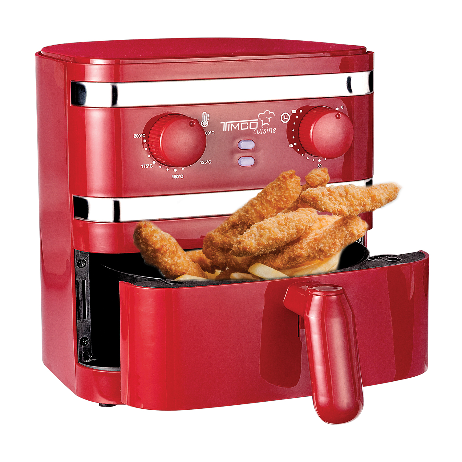 TIMCO Freidora Eléctrica de Aire en Color Rojo image number null