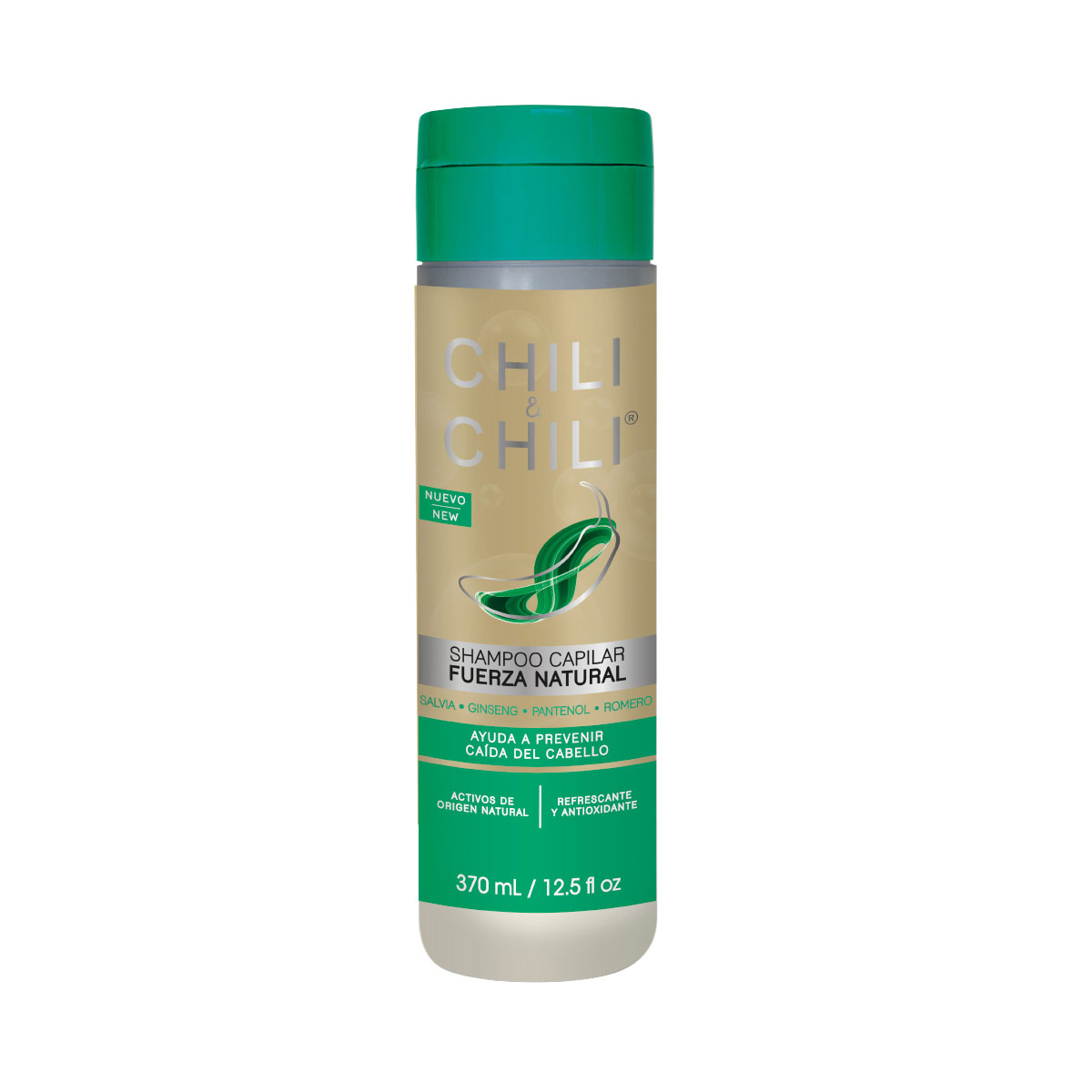 Shampoo Capilar Fuerza Natural 370 ml Chilli & Chilli image number null