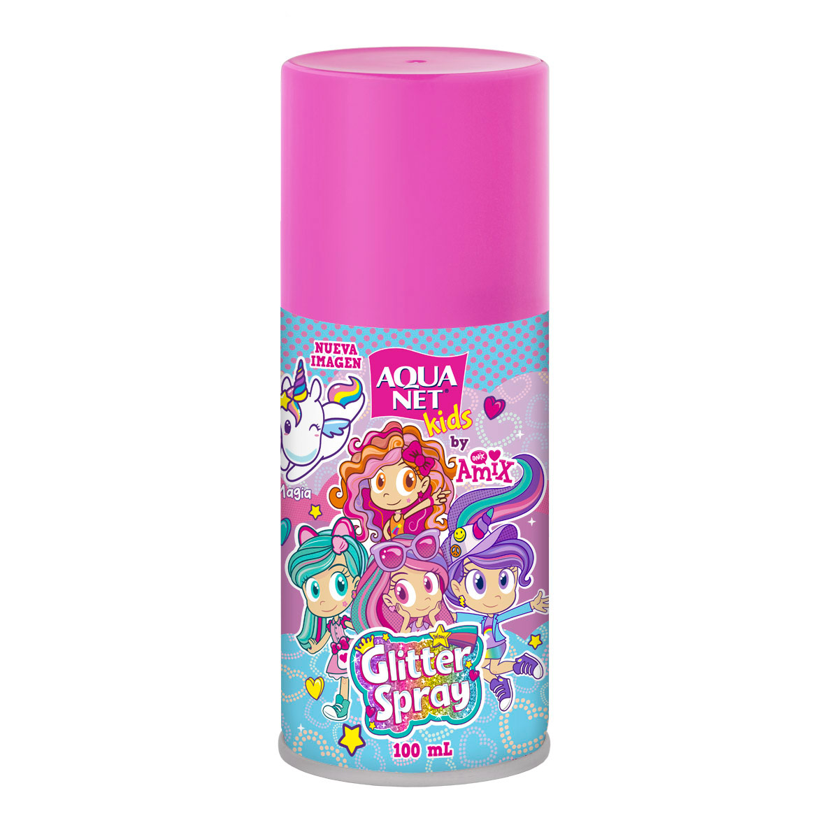 Fijador Gliter Spray 100 ml Aqua Net image number null