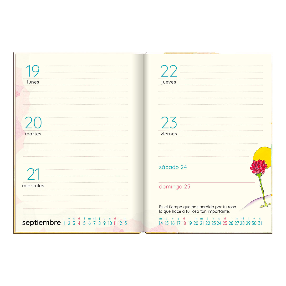 Agenda Mini El Principio Mochilero 2025 Premium Paper image number null
