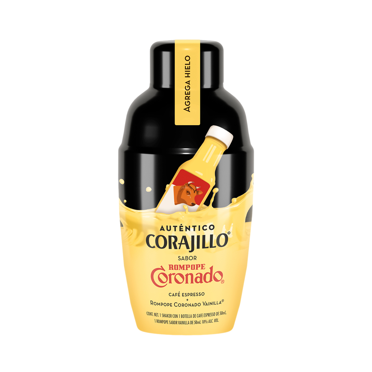 Auténtico Corajillo sabor Rompope Coronado image number null