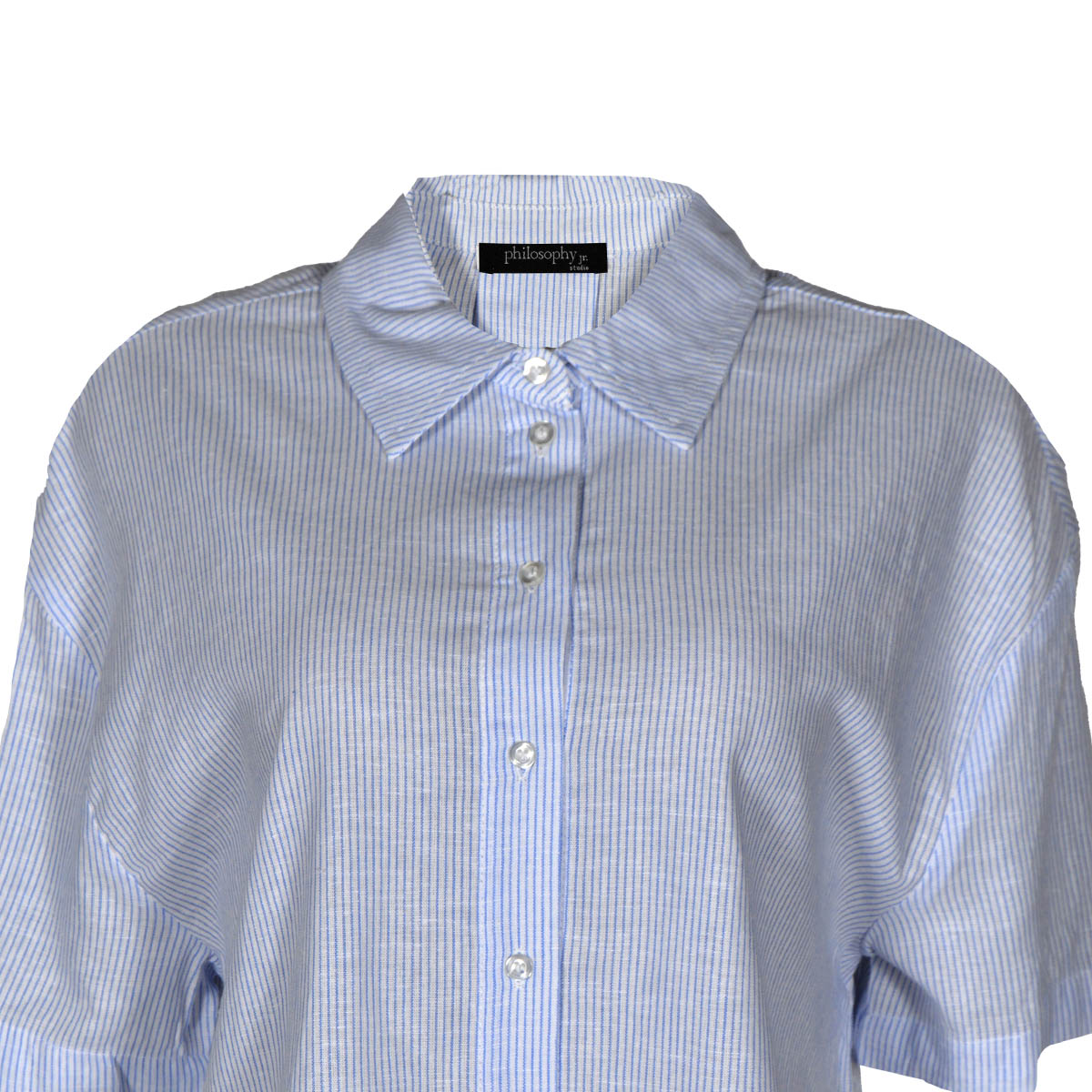 Blusa con Estampado a Rayas Philosophy para Mujer image number null