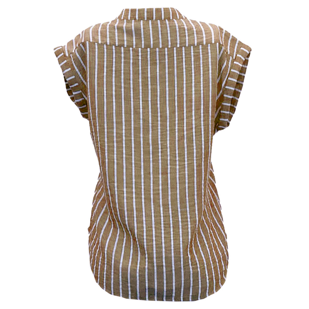 Blusa con Estampado a Rayas Philosophy Talla Mediana para Mujer image number null