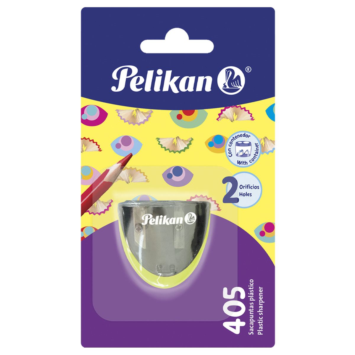 Sacapuntas con depósito 2 orificios Pelikan image number null