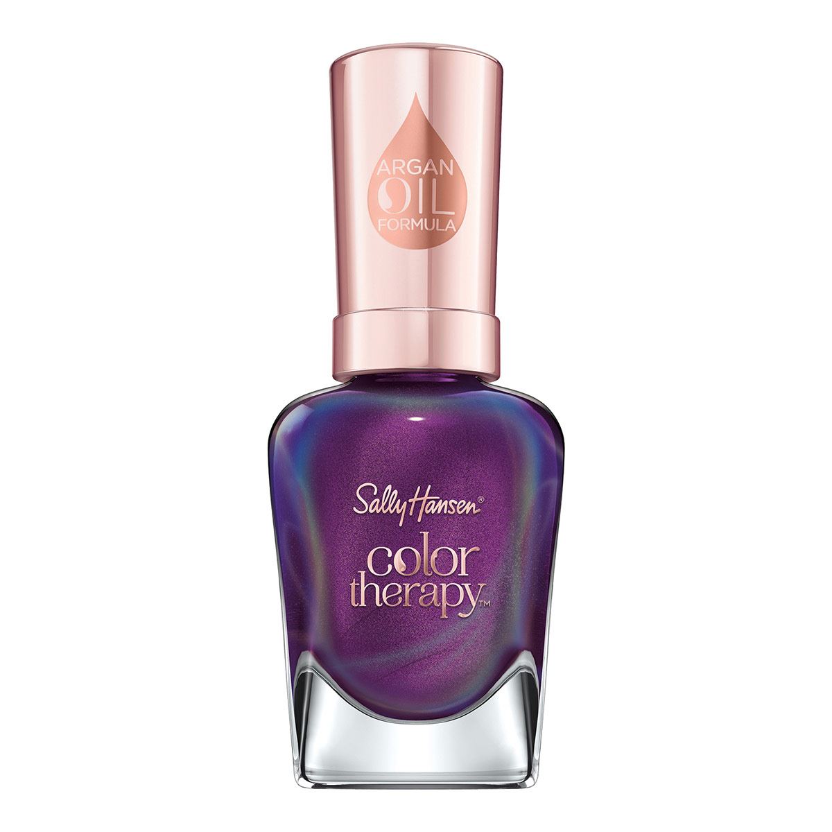 Esmalte Sally Hansen Color Therapy 402 Morado Plum Euphoria image number null