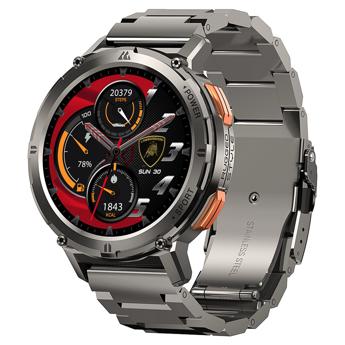 Smartwatch Cerchio Metal LAMBORGHINI image number null