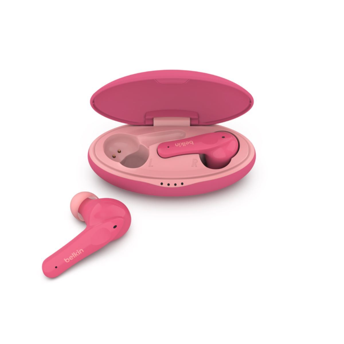 Aud&iacute;fonos Belkin SoundForm Nano TWS para ni&ntilde;os rosa image number null