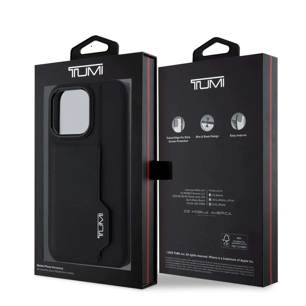 Funda de Piel Tumi Tarjetero Para iPhone 16 Pro Max image number null