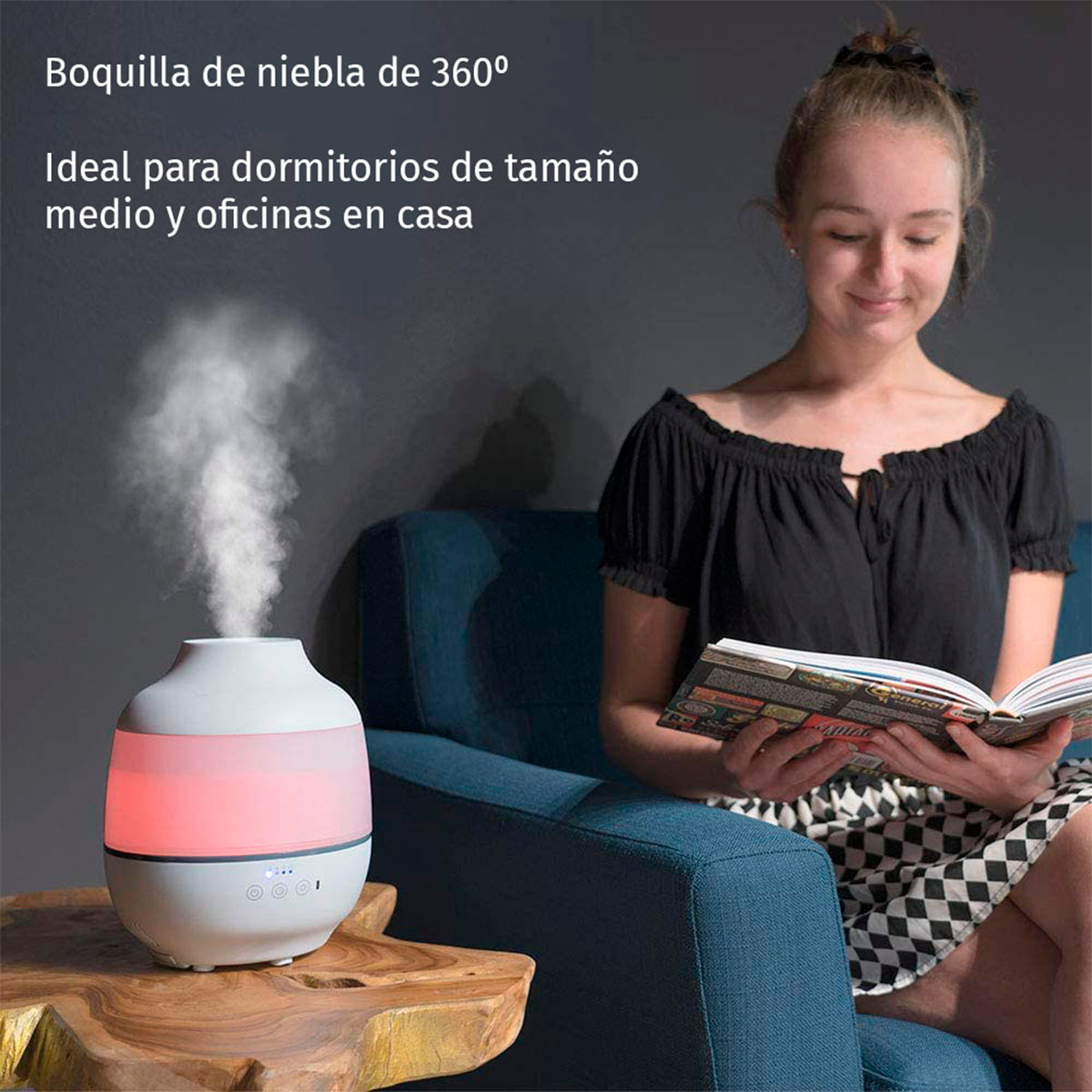 Humidificador de Aire Ultra Niebla Fría HoMedics image number null