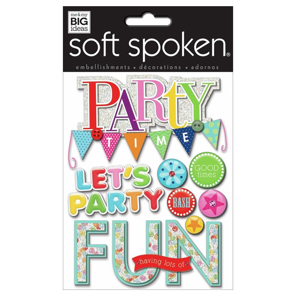 Block de Stickers The Happy Planner Party Time 7 Piezas image number null