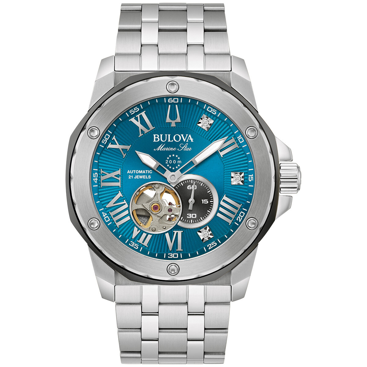 Reloj para hombre Bulova 98D184 Marc Anthony Marine Star image number null