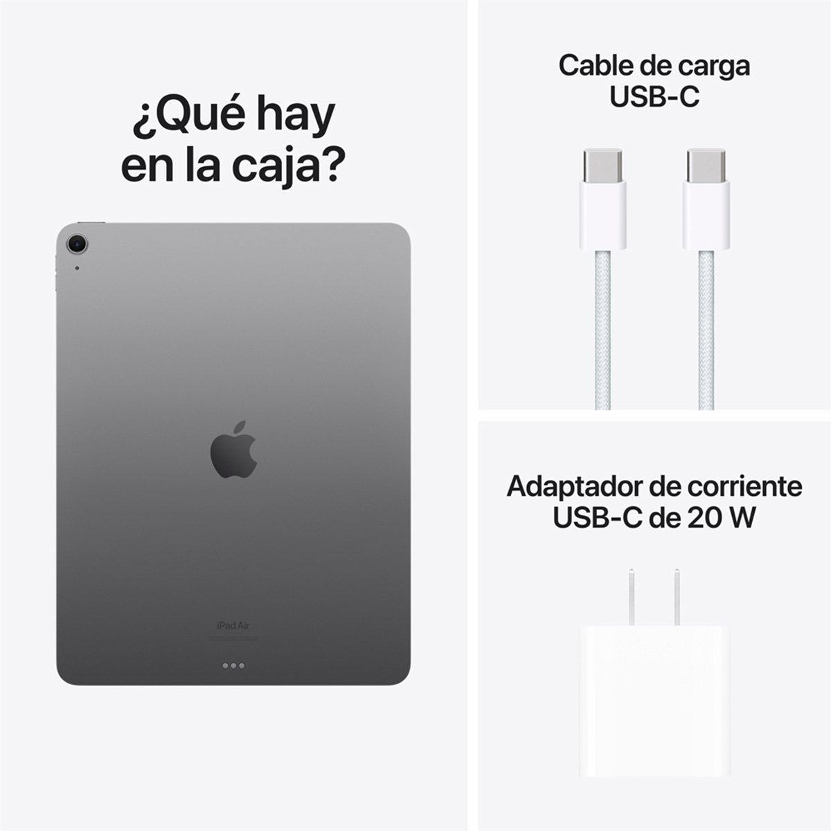 iPad Air 13 Wi-Fi 128GB Gris Espacial M2 image number null