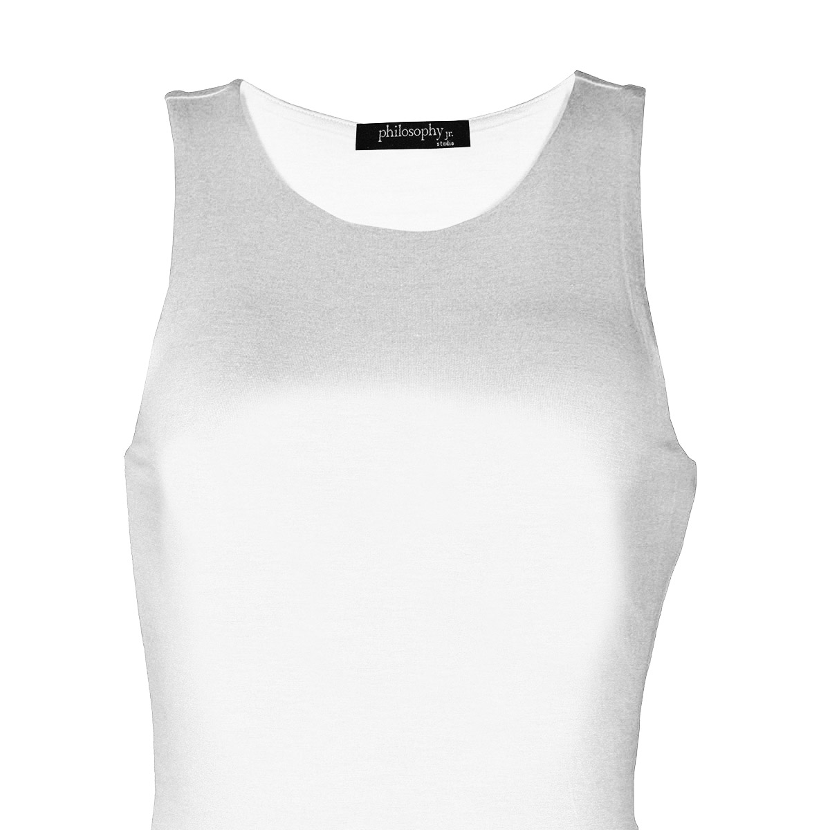 Playera Lisa Philosophy Talla Mediana Color Blanco para Mujer image number null