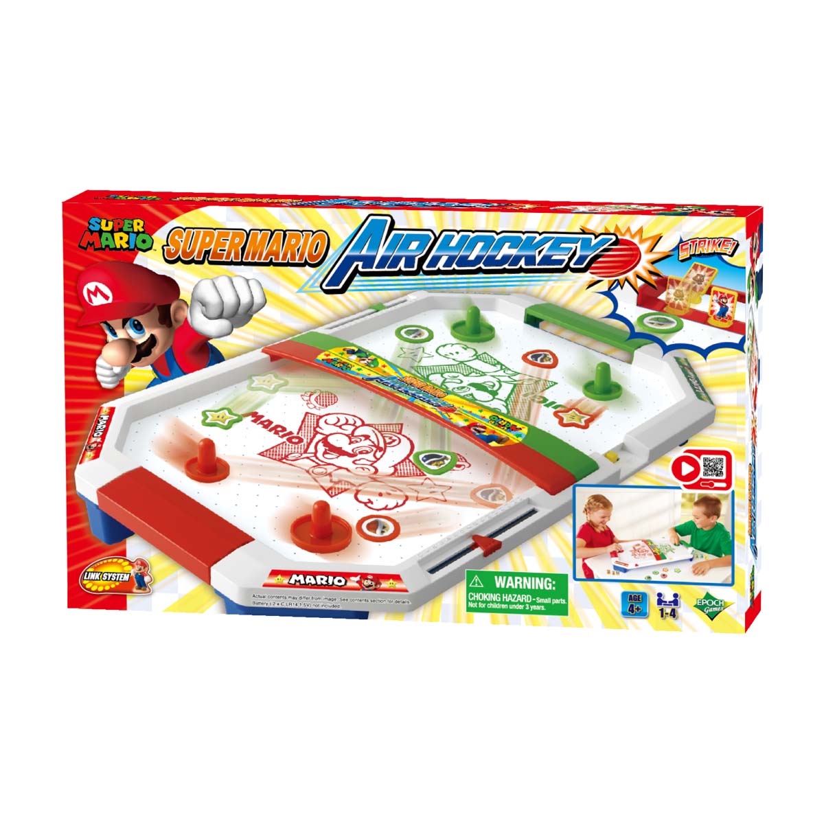 Juegos de Mesa Super Mario Air Hockey Epoch Games image number null