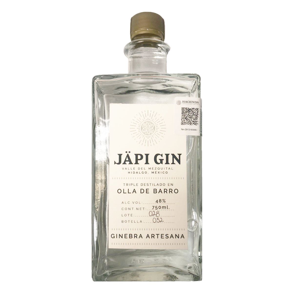 Ginebra Artesanal 34 Bot&aacute;nicos J&auml;pi 750 ML. image number null