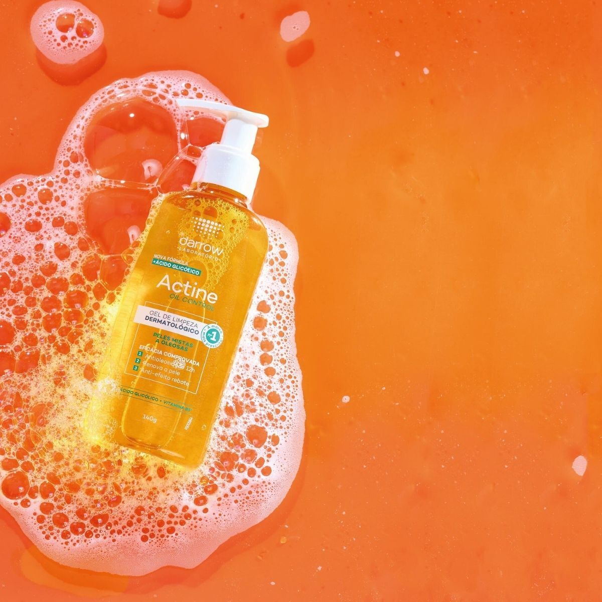 Actine Oil Control Gel Limpiador con Ácido Glicólico 240 gr image number null