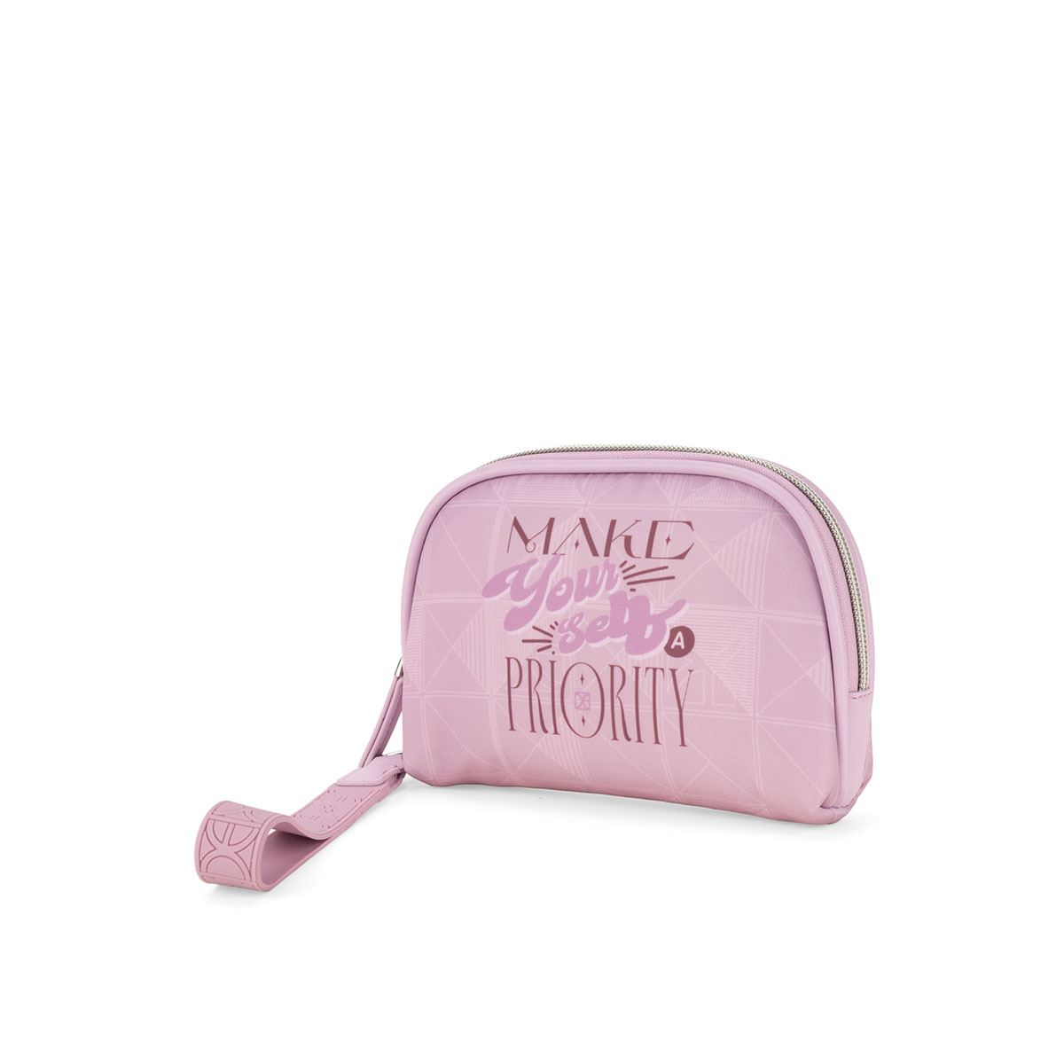 Cosmetiquera Cierre Sencillo Cloe Rosa para Mujer image number null