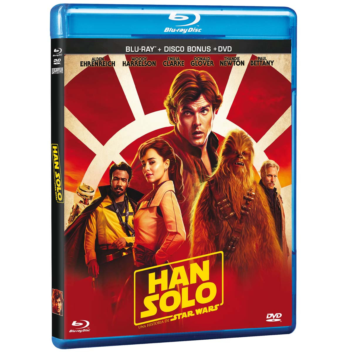 BR DVD/BR Han Solo- Una Historia de Star Wars image number null