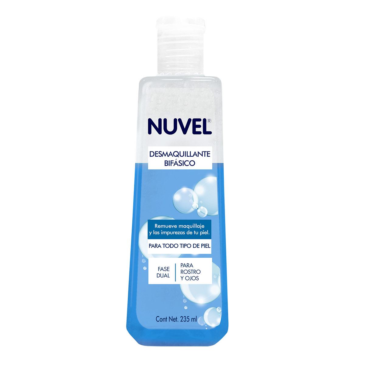 DESMAQUILLANTE  NUVEL BIFAS ROST/OJO 235MLN image number null