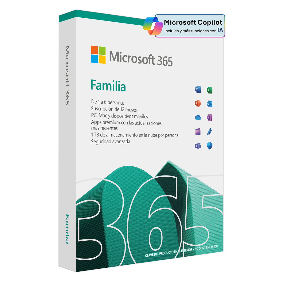 Microsoft 365 Familia (12 meses) image number null