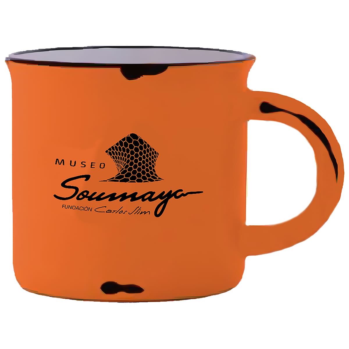 Taza en cer&aacute;mica con acabado vintage image number null