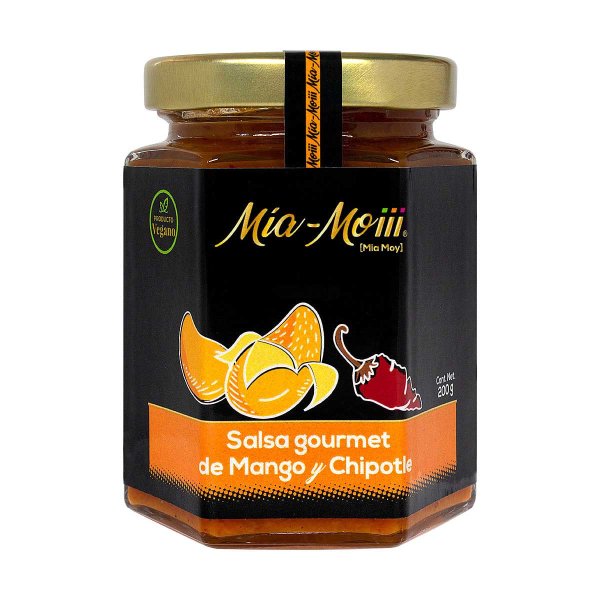 M&iacute;a-Moiii Salsa Gourmet Mango y Chipotle image number null