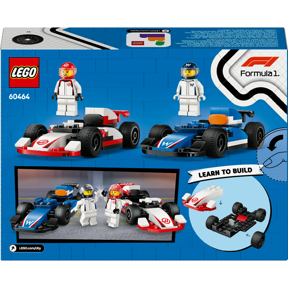 LEGO&reg; F1 Williams Racing & Autos de Carrera Haas F1 image number null