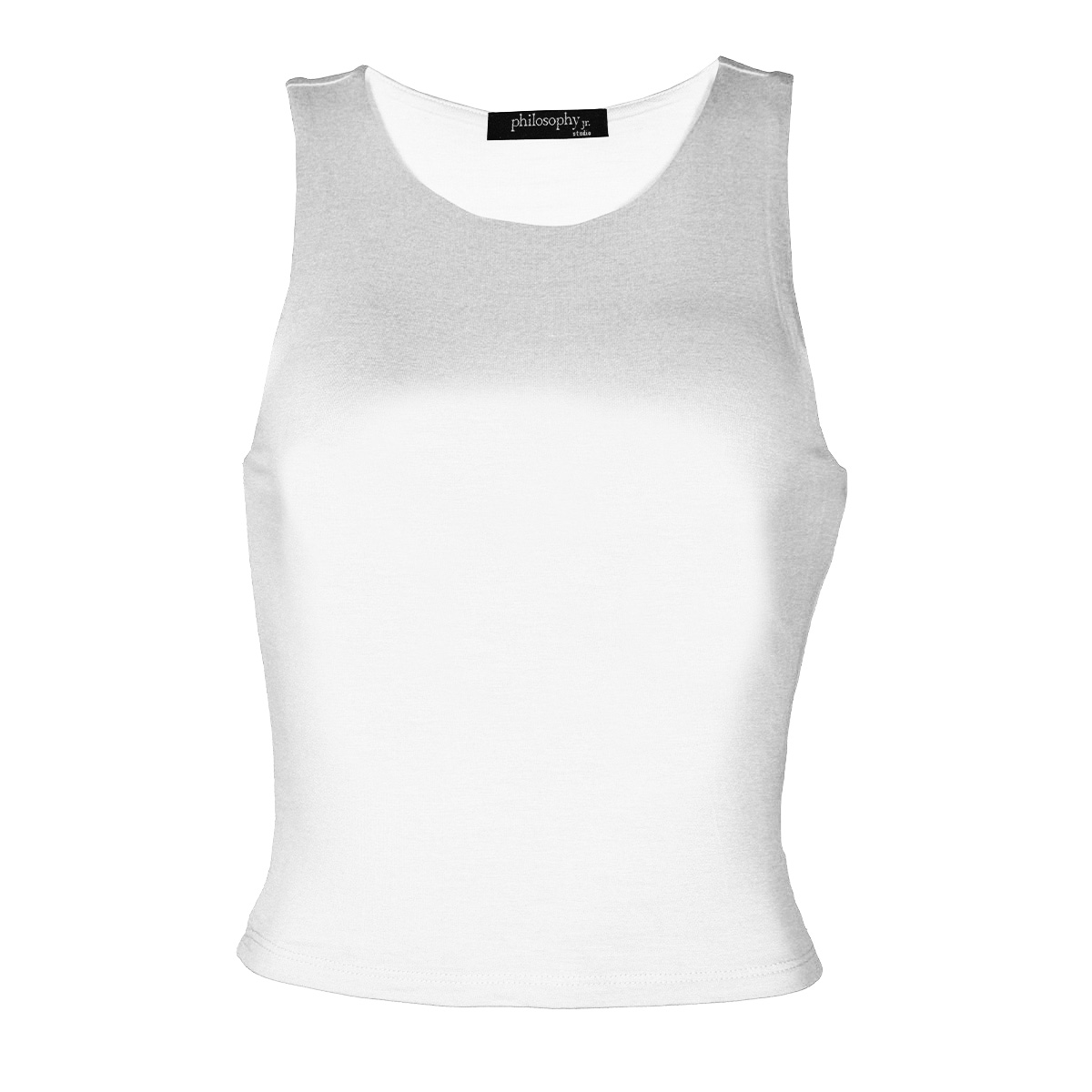 Playera Lisa Philosophy Talla Mediana Color Blanco para Mujer image number null