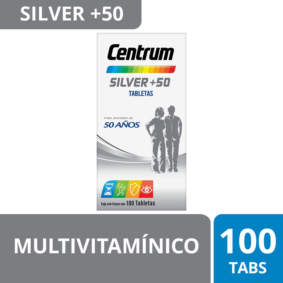 Centrum Silver Mayores De50 Tab100 image number null