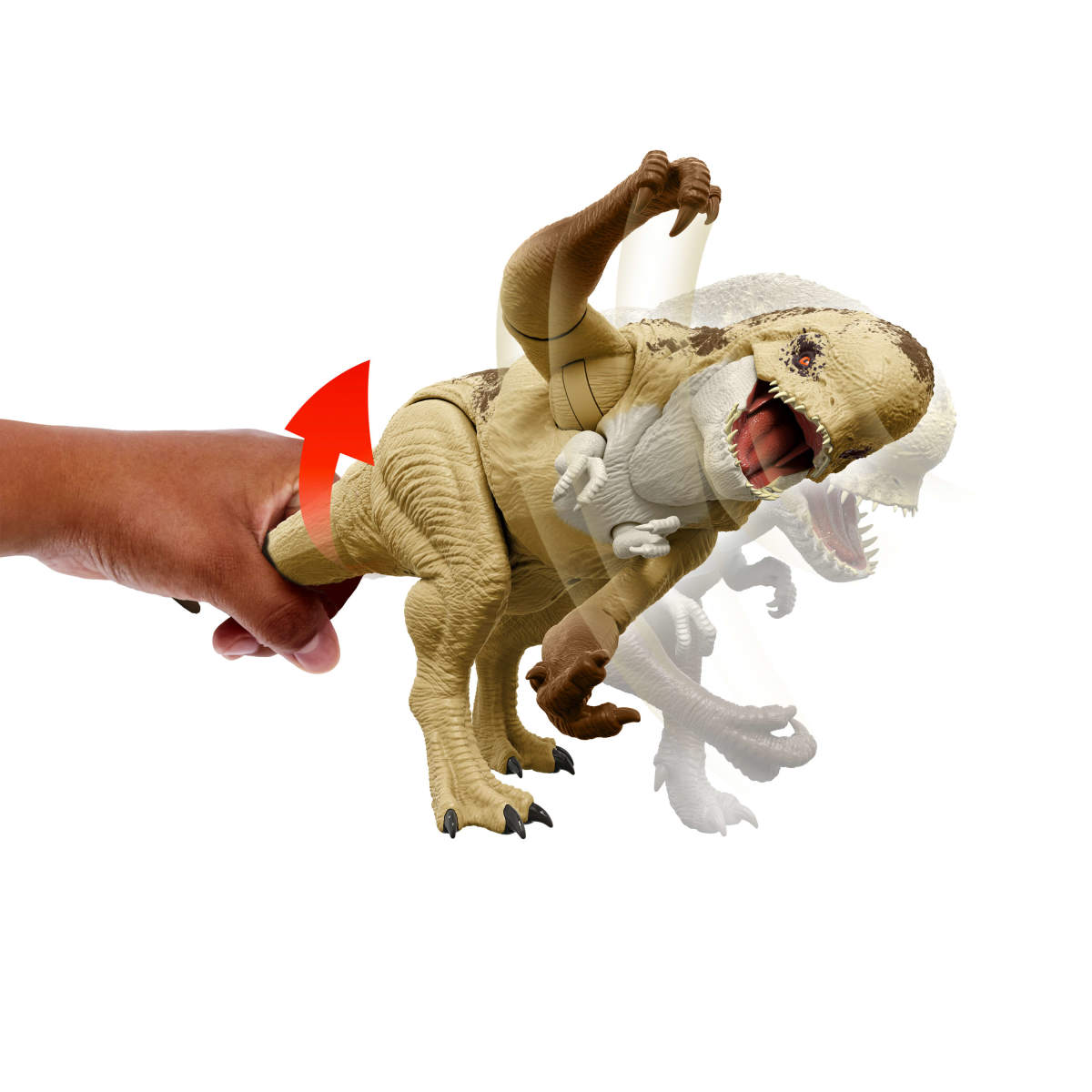 Jurassic World Dinosaurio Rebirth Villano Con Sonido image number null