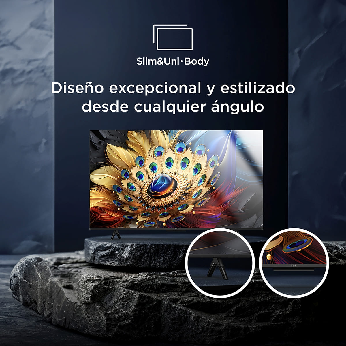 Pantalla TCL de 55 Pulgadas QLED 4K 55Q651G image number null