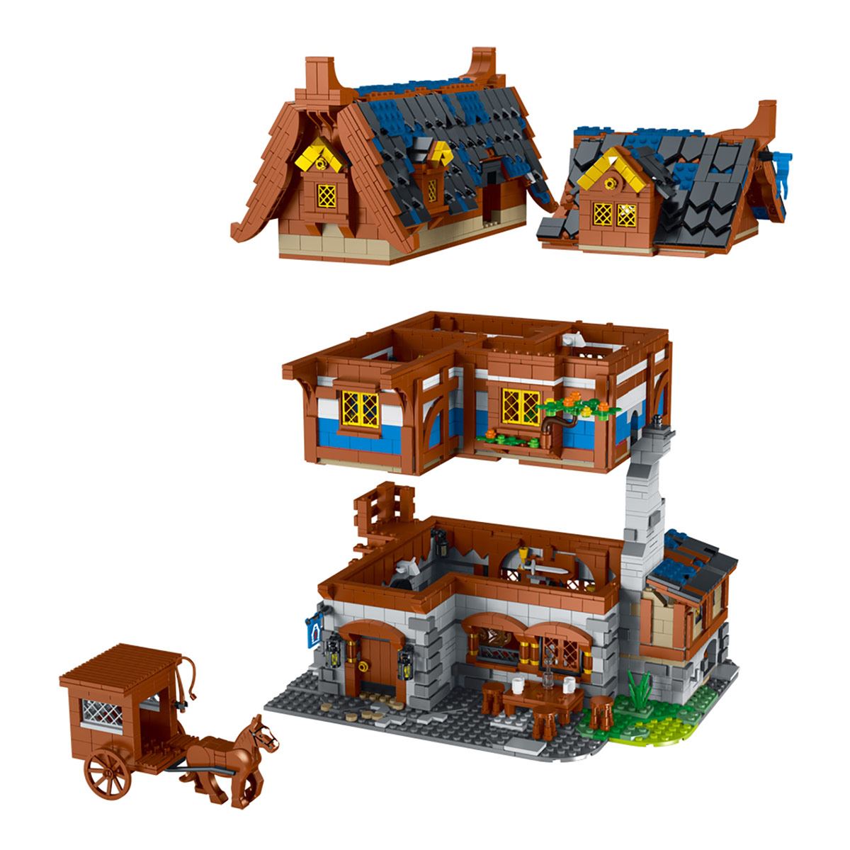 Rompecabezas de Bloques Medieval Wine image number null