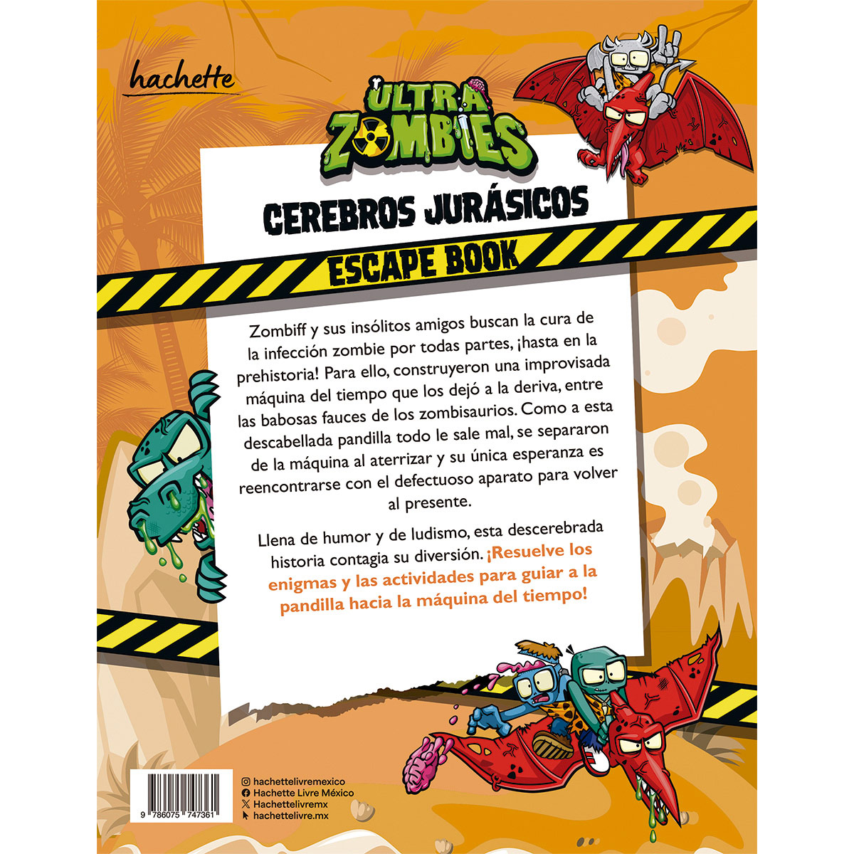 Ultrazombies. Cerebros Jurásicos Escape Book image number null