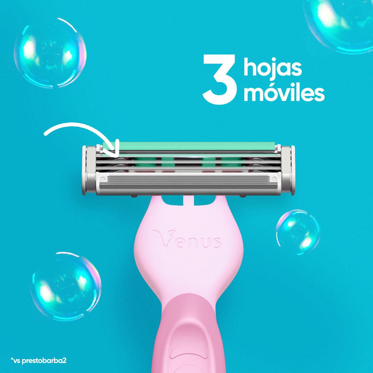 Rastrillos Desechables Suave Sensitive Gillette Venus 4 Unidades image number null