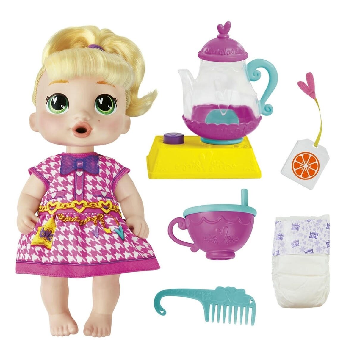 Muñeca Baby Alive Fiesta de Té Burbujeante LaLa GooGoo image number null