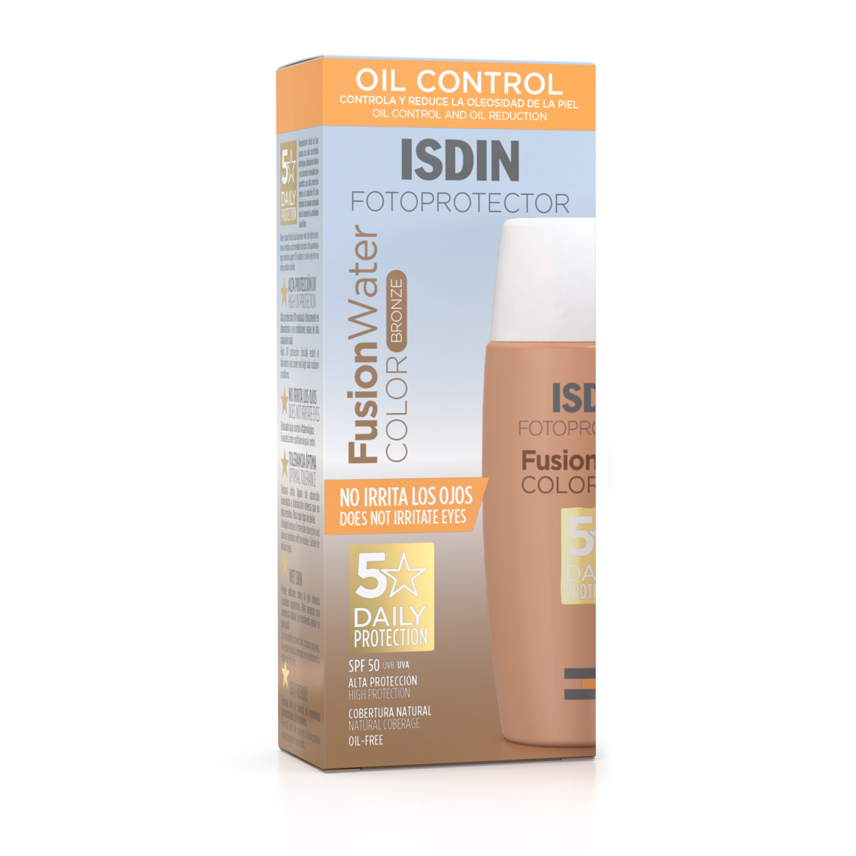 Isdin Fotoprotector Spf50 Fusion Water Color Bronze 50Ml image number null