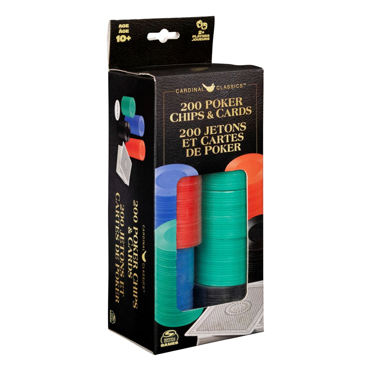 Set Poker 200 Fichas y Cartas Clásicos image number null