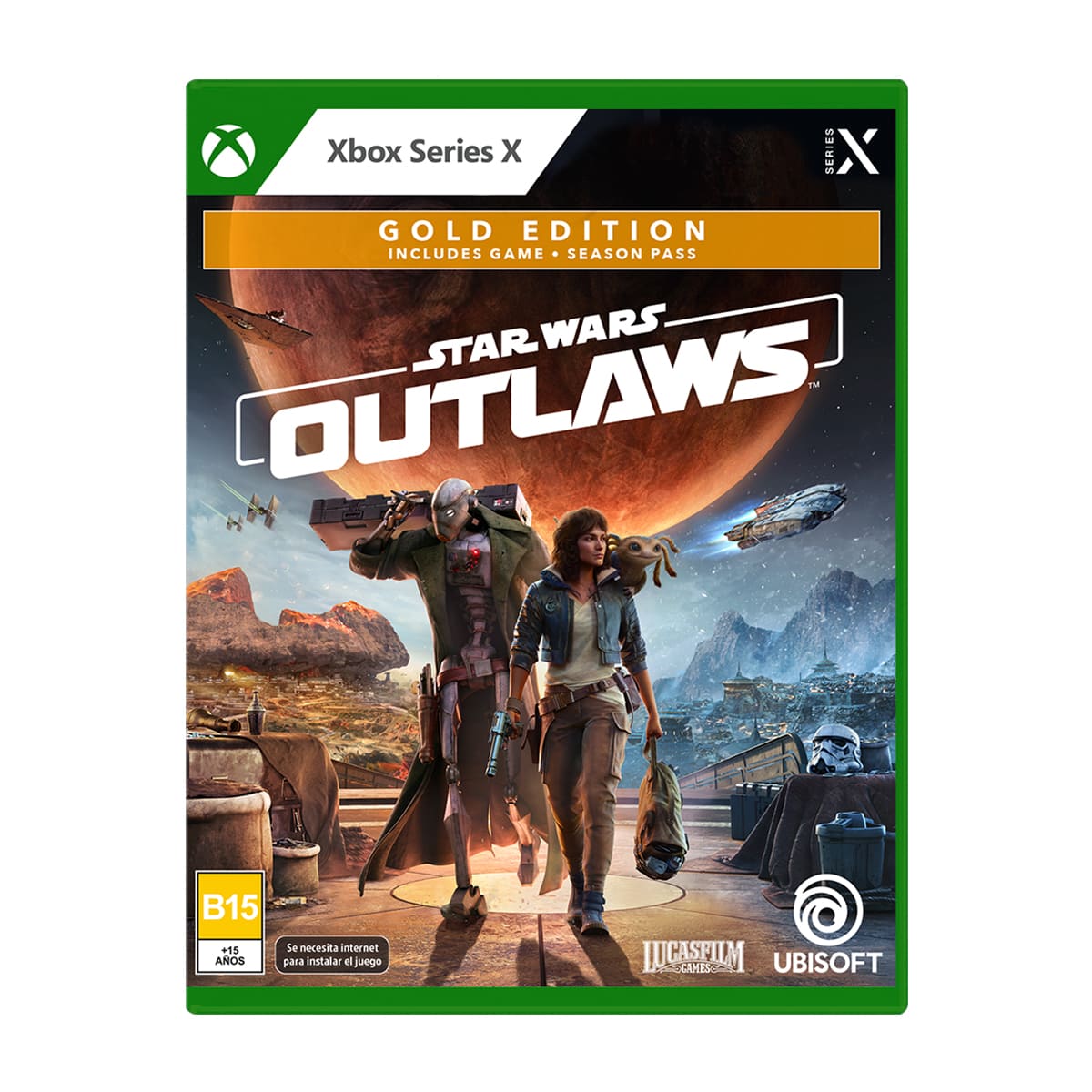 Star Wars Outlaws Gold Edition - Xbox Series X image number null