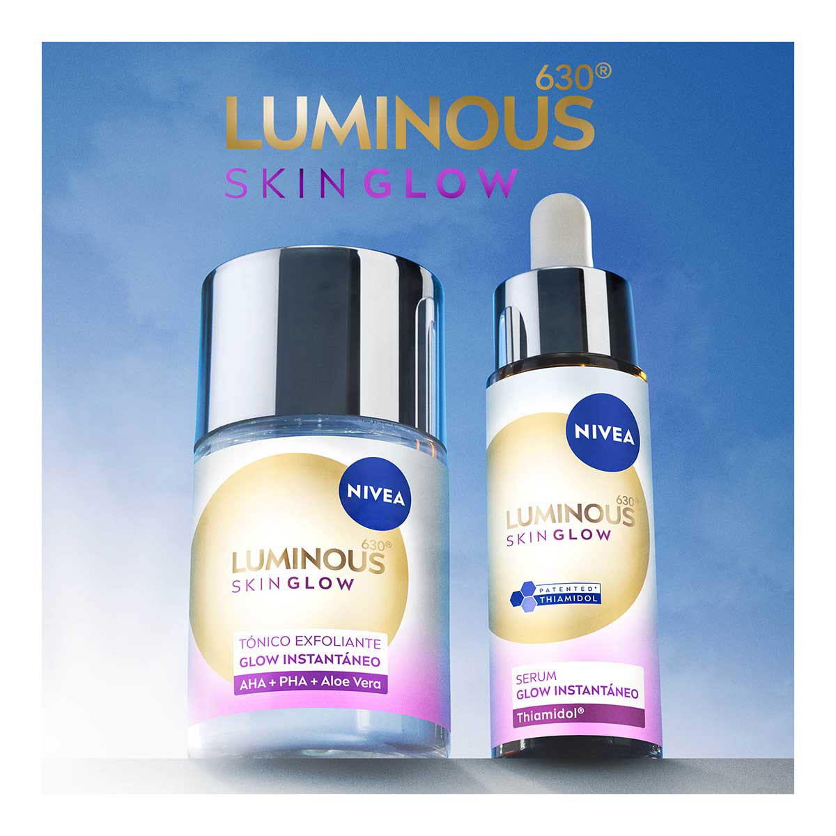 Tónico Facial Exfoliante Glow Instantáneo 100 ml Nivea image number null