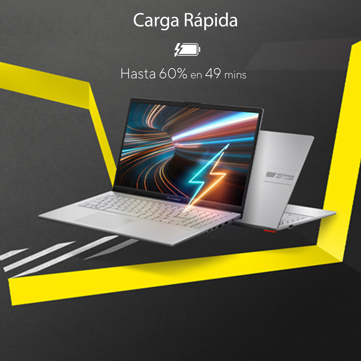 Laptop ASUS VivoBook Go E1504FA-NJ881W R5 7520U 16 RAM 512G+ Mochila y Mouse image number null