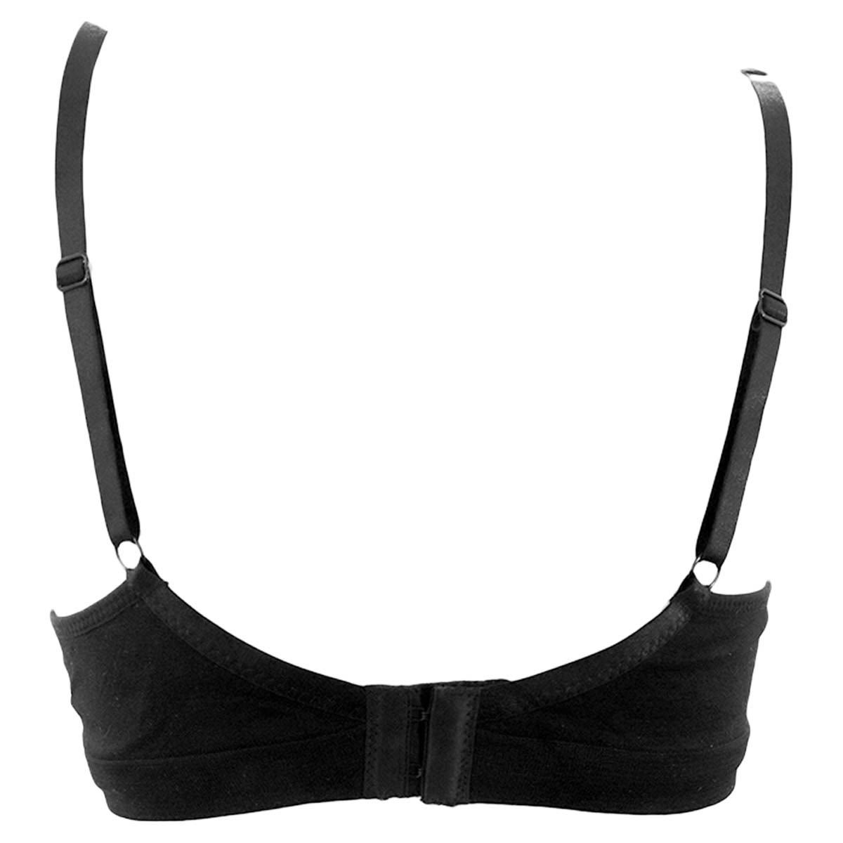 Brassiere Carnival Deportivo con varilla modelo 23780 talla 36B color negro dama image number null
