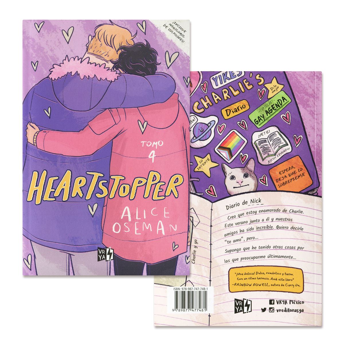Paquete heartstopper volumen 4 edici&oacute;n limitada image number null