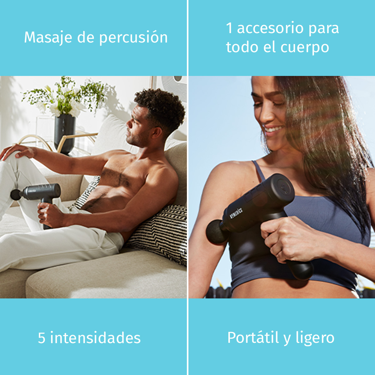 Masajeador de Percusión Therapist Select Prime Homedics image number null