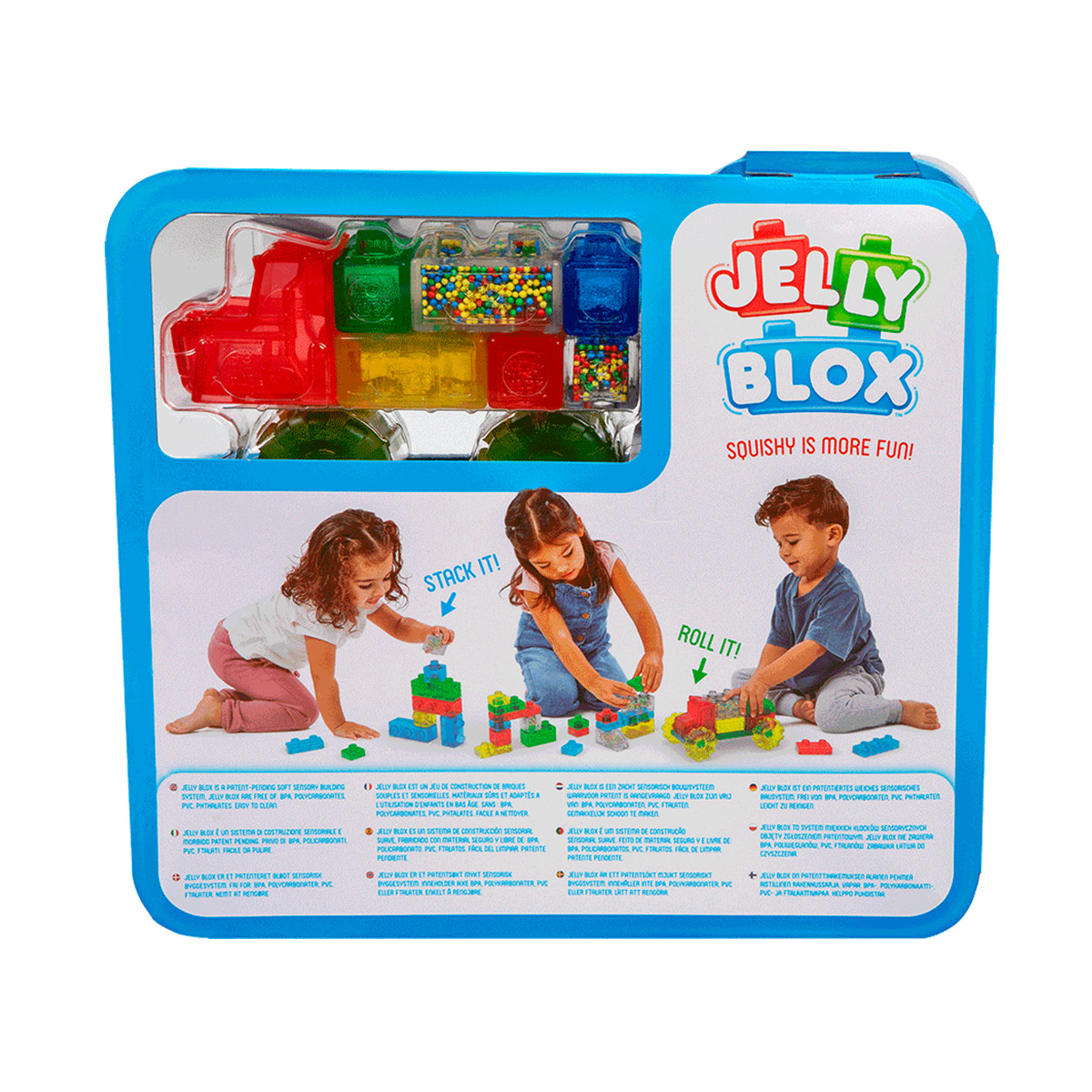Set Bloques de Construcci&oacute;n Veh&iacute;culo Jelly Blox image number null