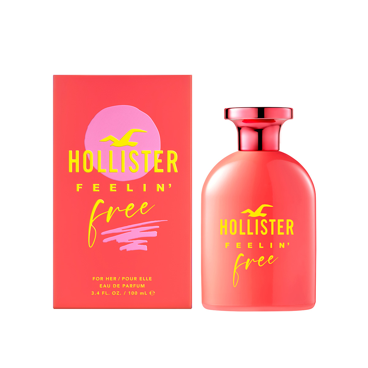 Fragancia Hollister Fellin Free Eau de Parfum 100 ml para Dama image number null