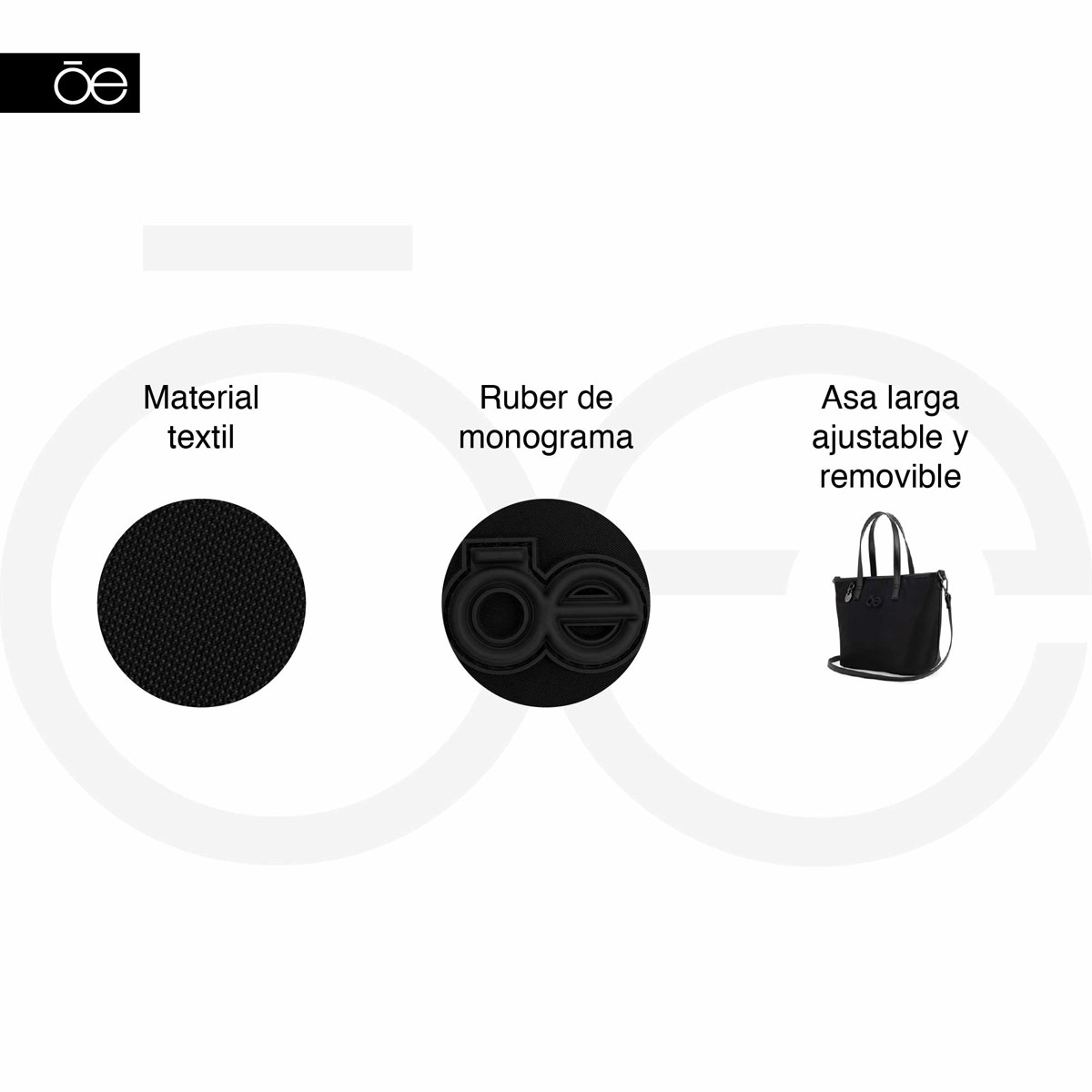 Bolso Tote Cloe Coral para Mujer image number null